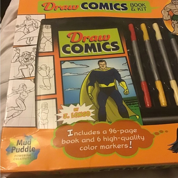 Mud puddle draw comics book and kit NEW - Picture 4 of 5